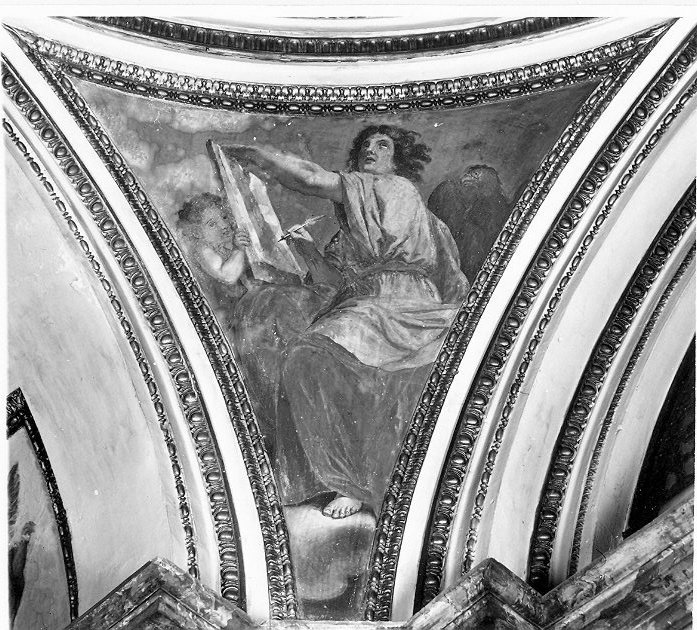 San Giovanni Evangelista (dipinto, elemento d'insieme) - ambito Italia centrale (sec. XVIII)