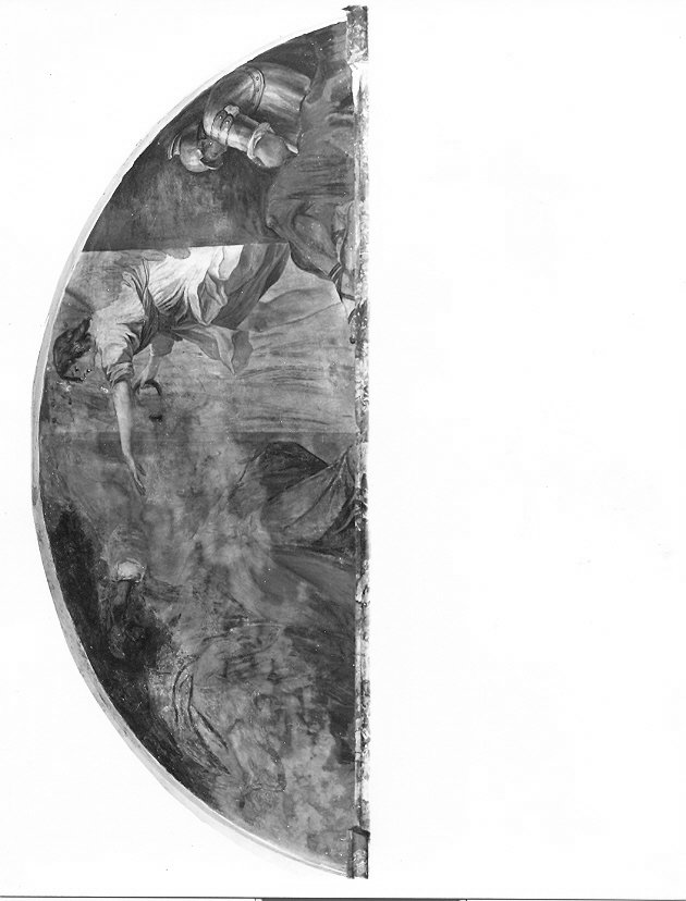 San Pietro liberato dal carcere da un angelo (dipinto, elemento d'insieme) - ambito Italia centrale (sec. XVIII)