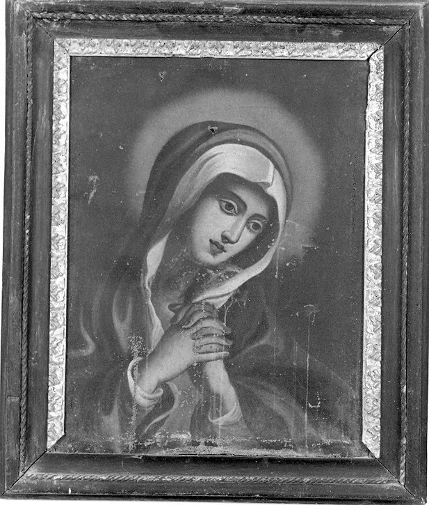 Madonna annunciata (dipinto, opera isolata) - ambito umbro (sec. XVII)