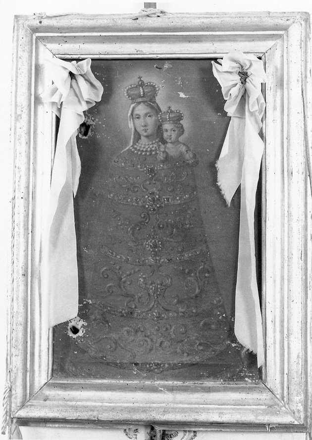 Madonna di Loreto (dipinto, opera isolata) - ambito umbro (sec. XVIII)