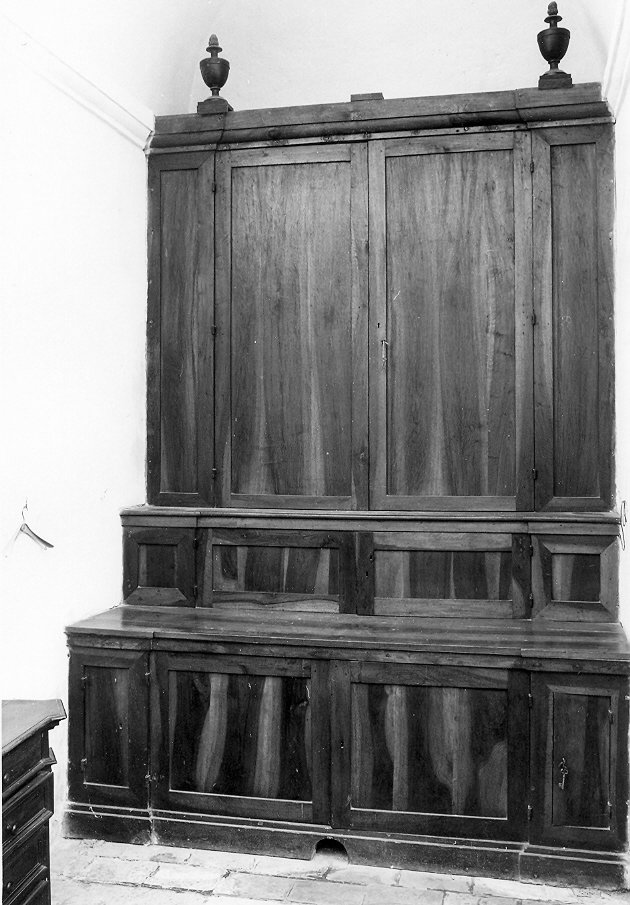 mobile da sacrestia, opera isolata - bottega umbra (fine sec. XVIII)