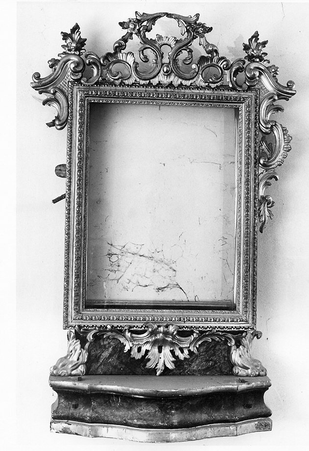 altarolo portatile, elemento d'insieme - bottega Italia centrale (sec. XVIII)