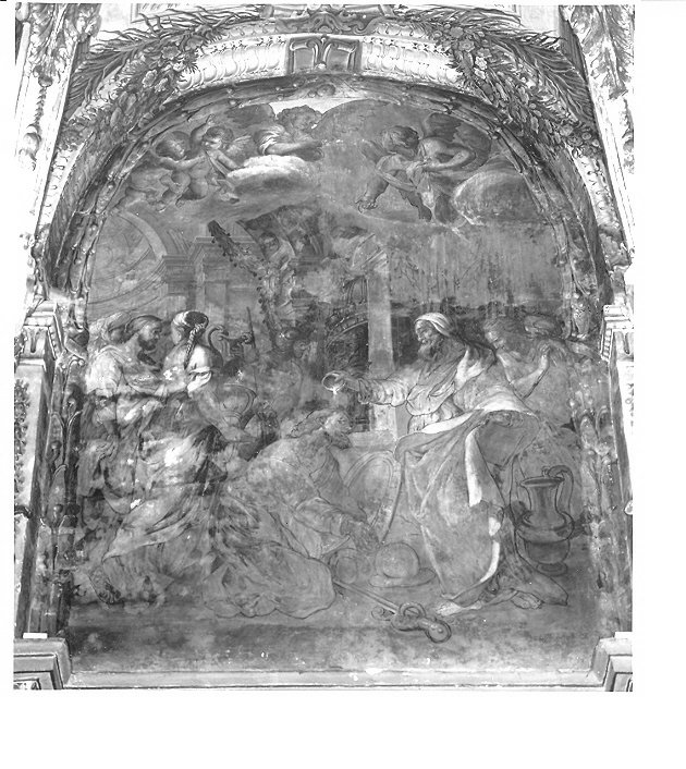 battesimo di San Paolo (dipinto, ciclo) di Carlone Giovanni Andrea (attribuito) (sec. XVII)