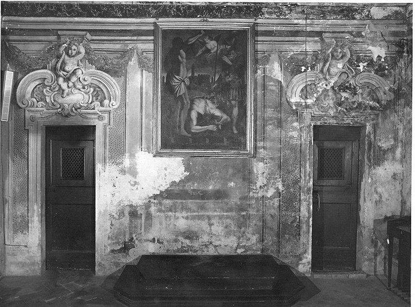 dipinto, elemento d'insieme di Giuli Nicola (attribuito) (metà sec. XVIII)