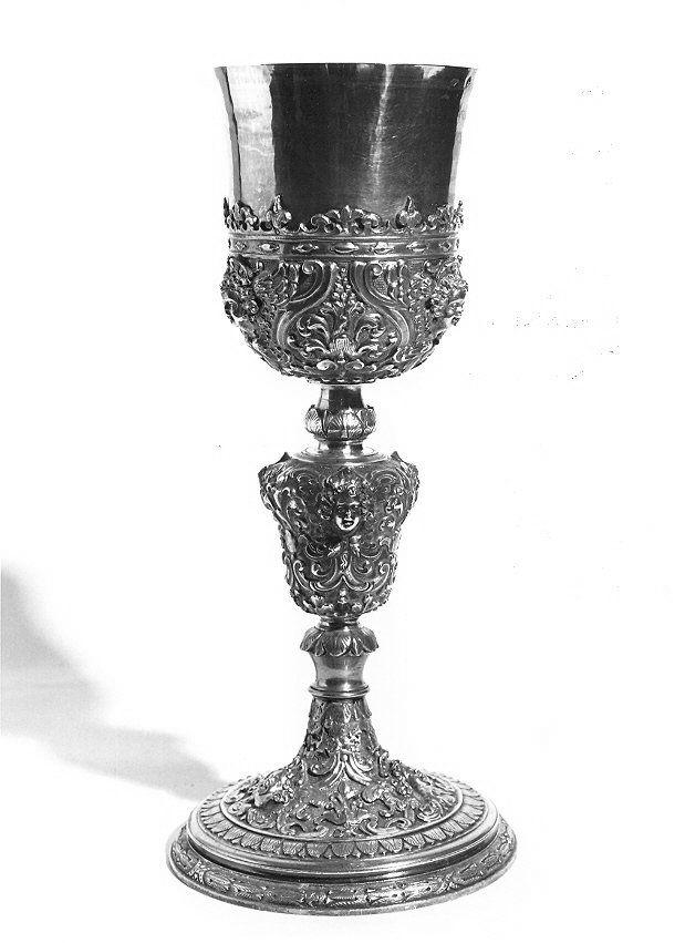 calice, opera isolata - bottega Italia centrale (inizio sec. XIX)