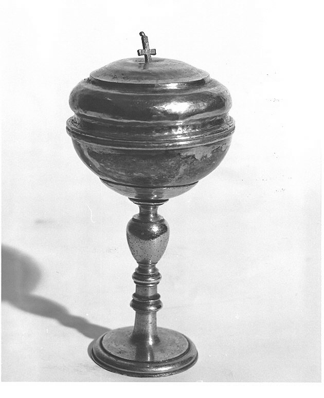 pisside, opera isolata - bottega Italia centrale (inizio sec. XIX)