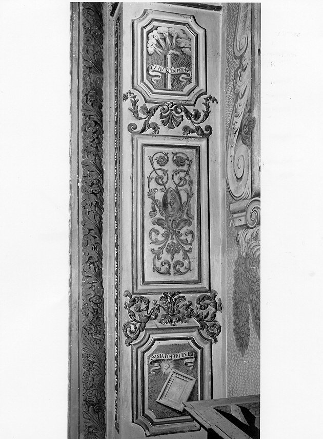 decorazione plastico-pittorica, elemento d'insieme di Giuli Nicola (attribuito) (metà sec. XVIII)