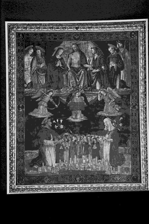 gonfalone della Beata Colomba (dipinto, elemento d'insieme) di Giannicola di Paolo (attribuito) (sec. XV)