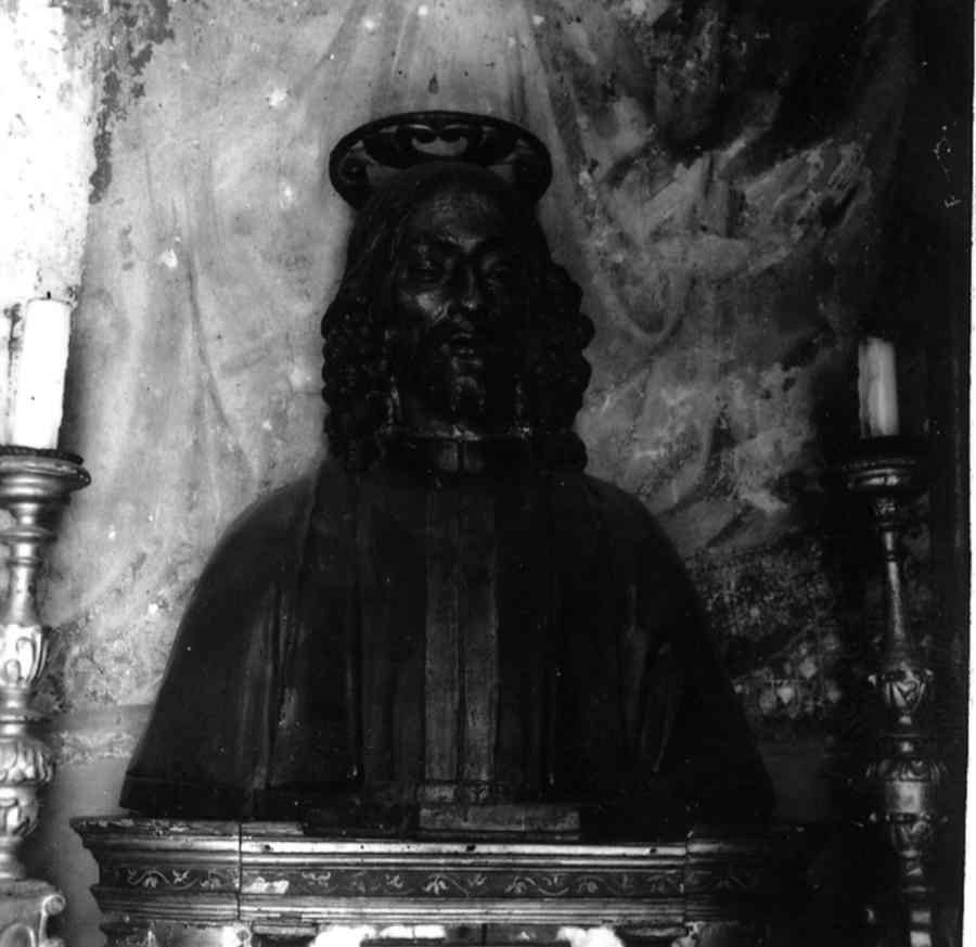 busto, elemento d'insieme - bottega toscana (fine/inizio secc. XV/ XVI)