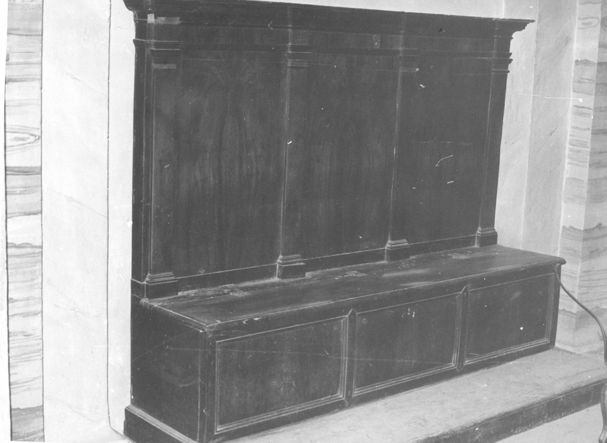 panca, opera isolata - bottega umbra (sec. XVII)