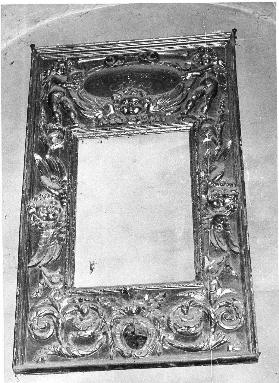 cornice di dipinto, elemento d'insieme - bottega Italia centrale (fine sec. XVII)