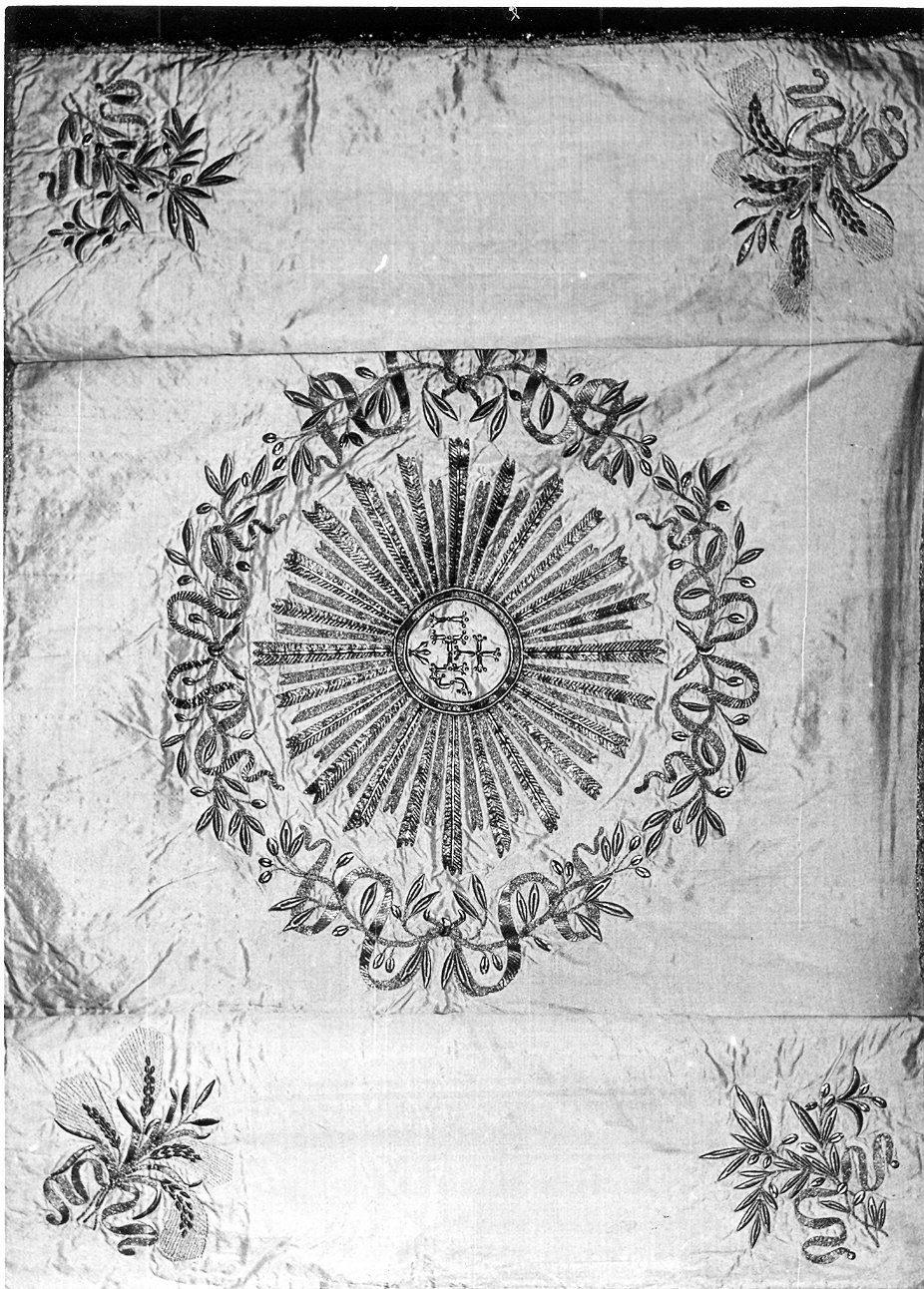 velo omerale, opera isolata - manifattura Italia centrale (sec. XVIII)