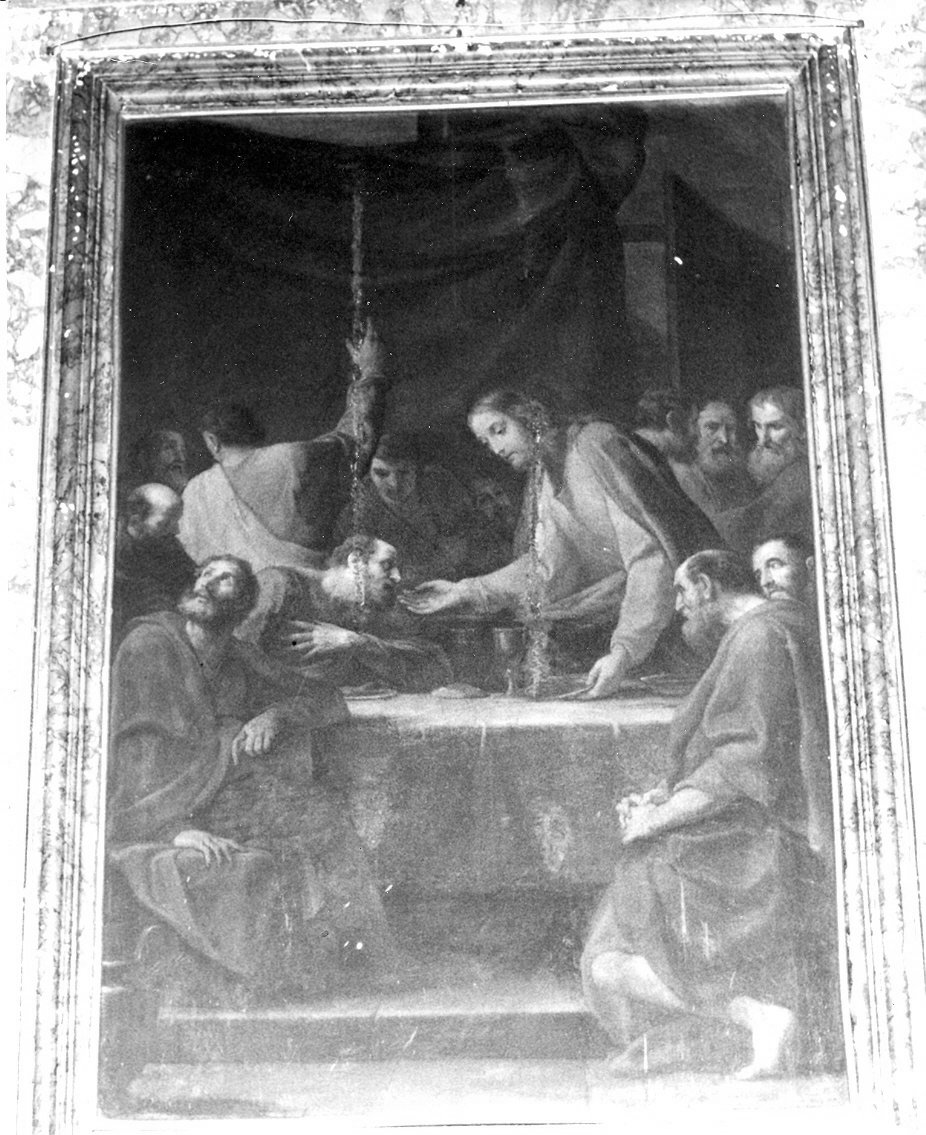 ultima cena (dipinto, elemento d'insieme) - ambito umbro (seconda metà sec. XVIII)