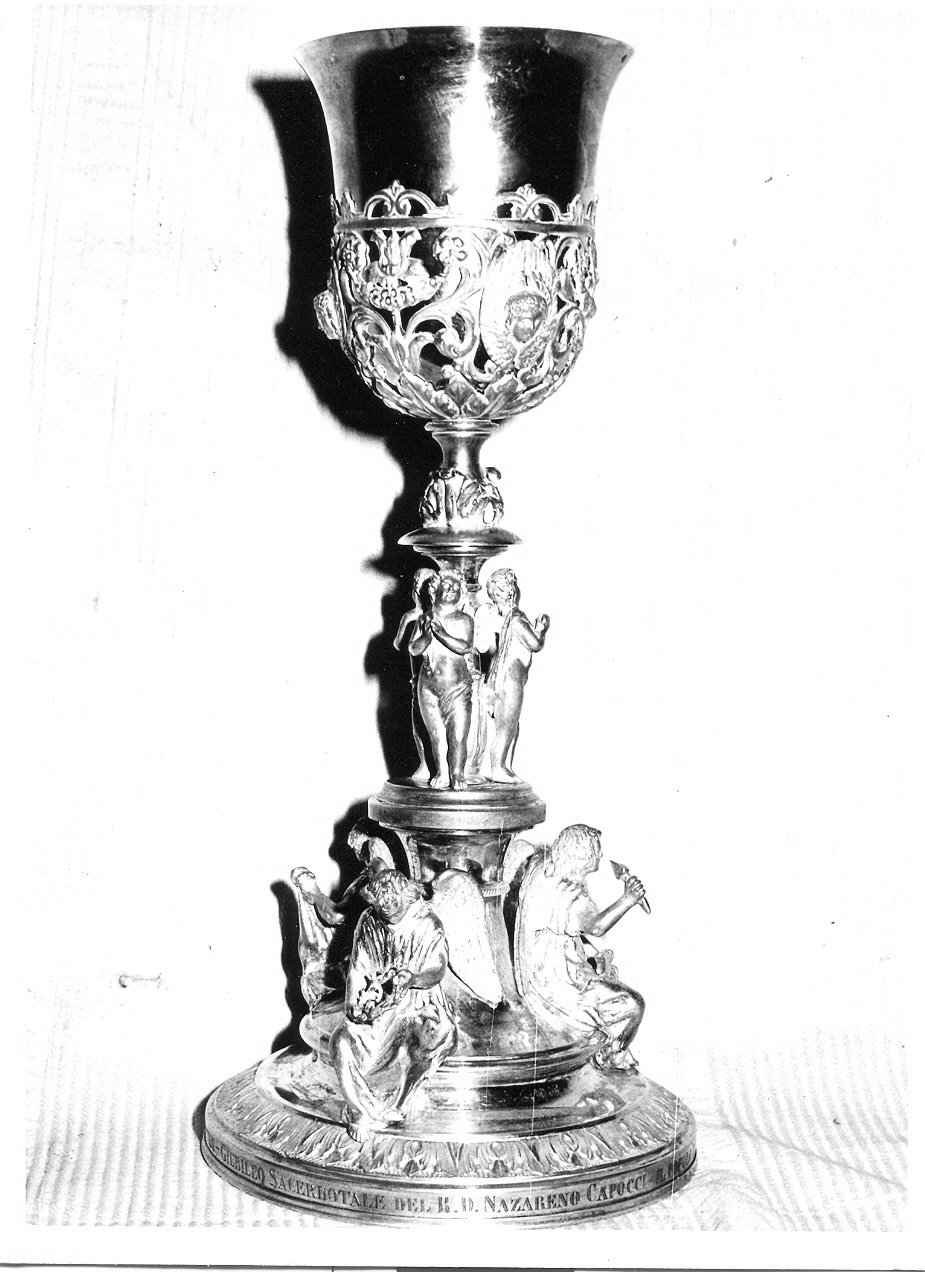 calice, opera isolata - bottega toscana (sec. XIX)