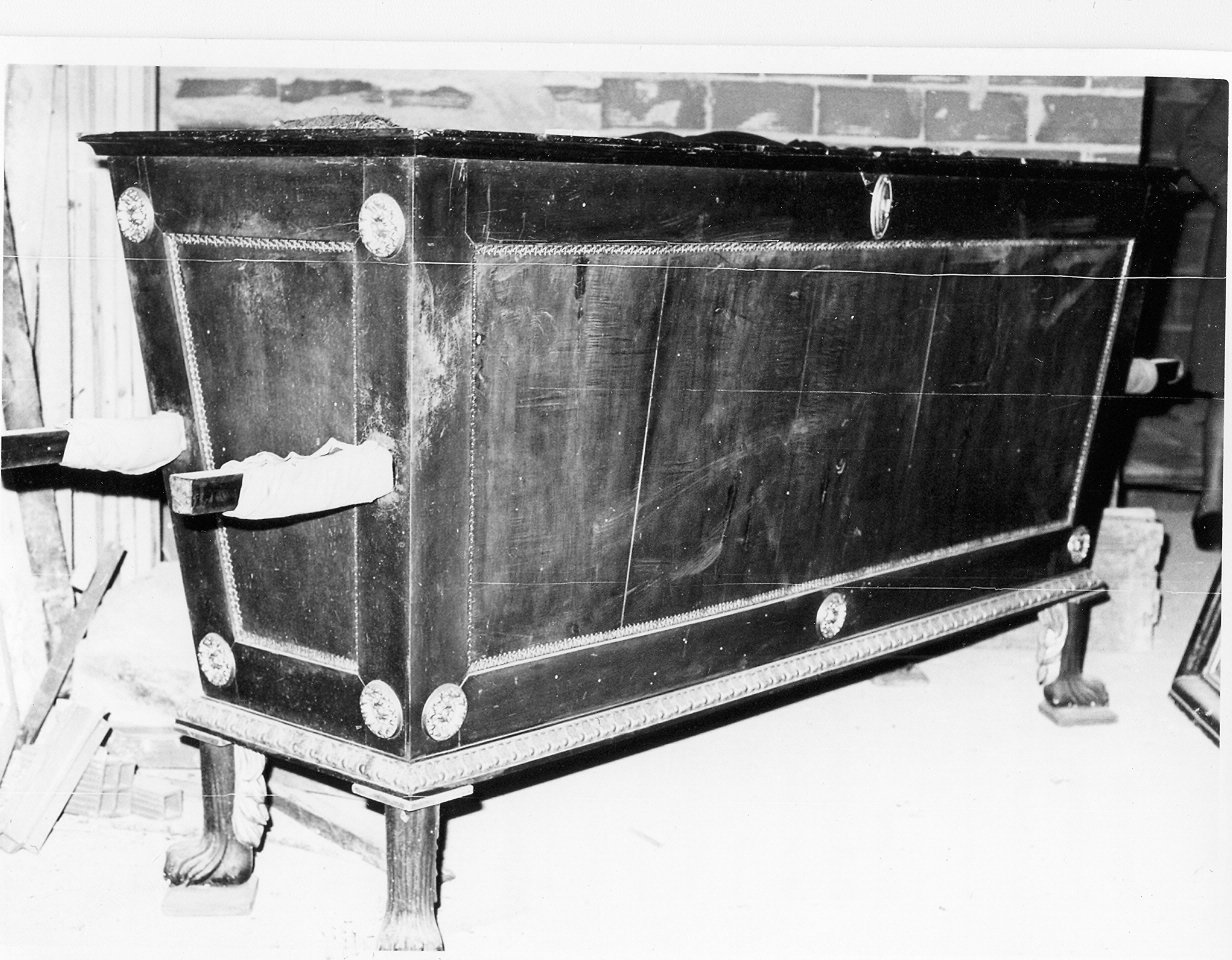 cataletto, opera isolata - bottega Italia centrale (sec. XIX)