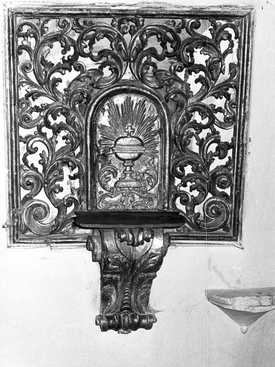 tabernacolo murale, opera isolata - bottega umbra (sec. XVIII)