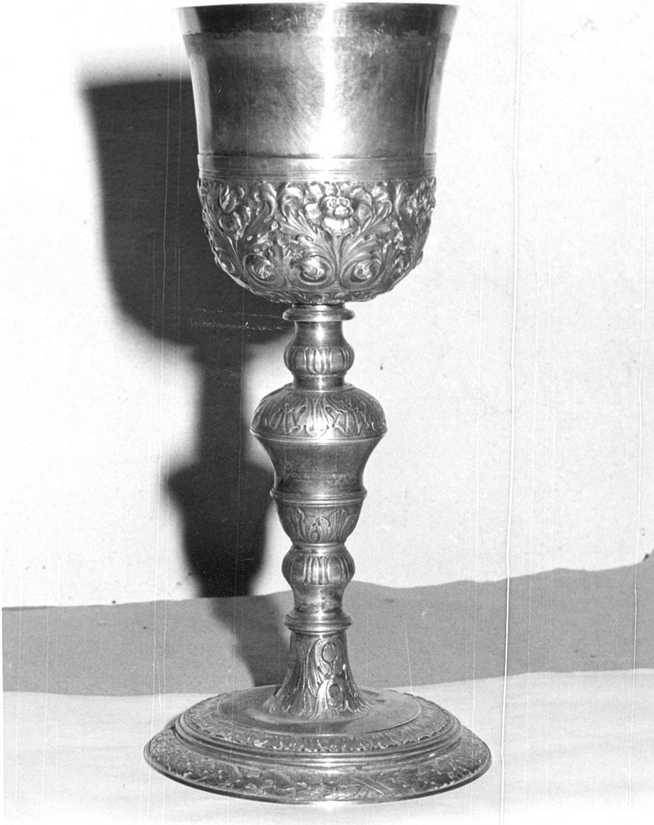 calice, opera isolata - bottega Italia settentrionale (sec. XVII)