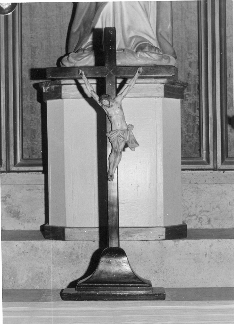 croce d'altare, opera isolata - bottega genovese (sec. XVIII)