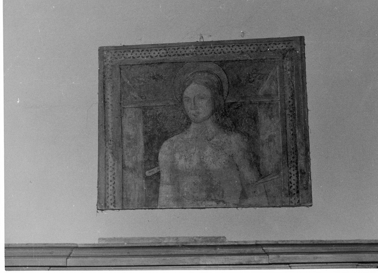 San Sebastiano (dipinto, opera isolata) - ambito umbro (sec. XV)