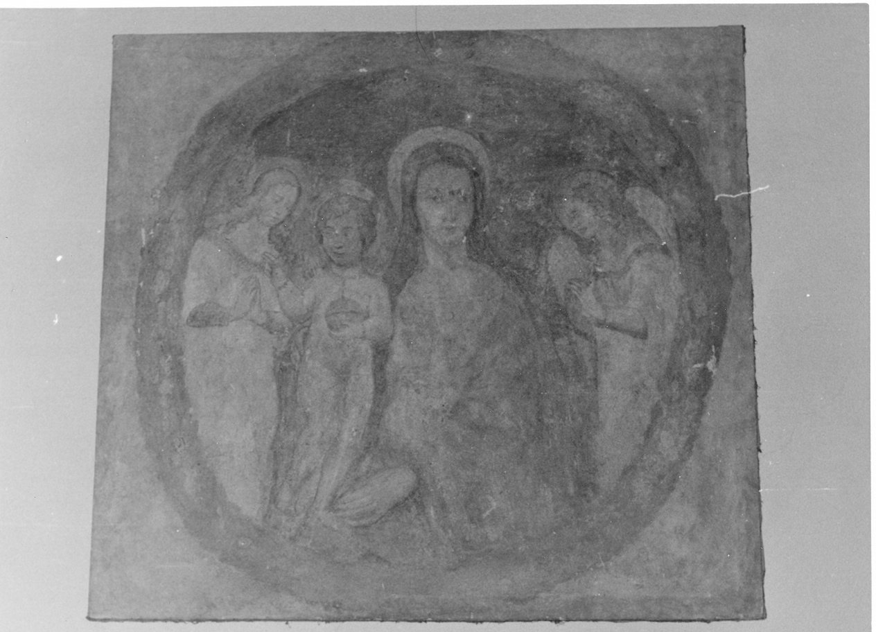 Madonna con Bambino e angeli (dipinto, opera isolata) - ambito umbro (sec. XV)