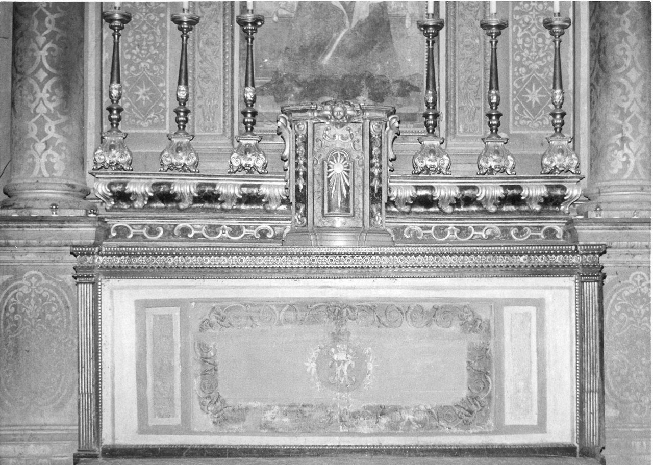 tabernacolo, opera isolata - bottega Italia centrale (sec. XVIII)