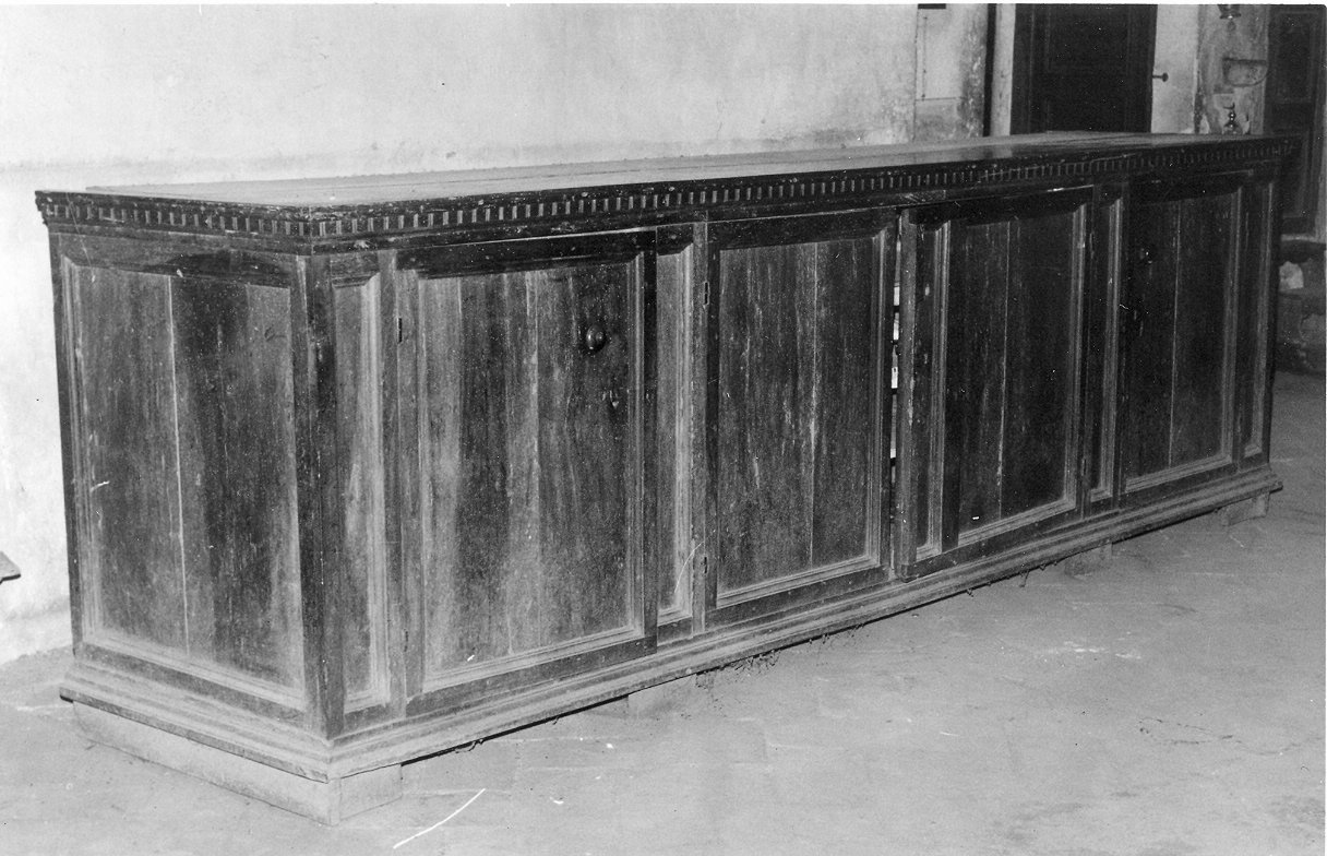 paratoio, opera isolata - bottega Italia centrale (sec. XVII)