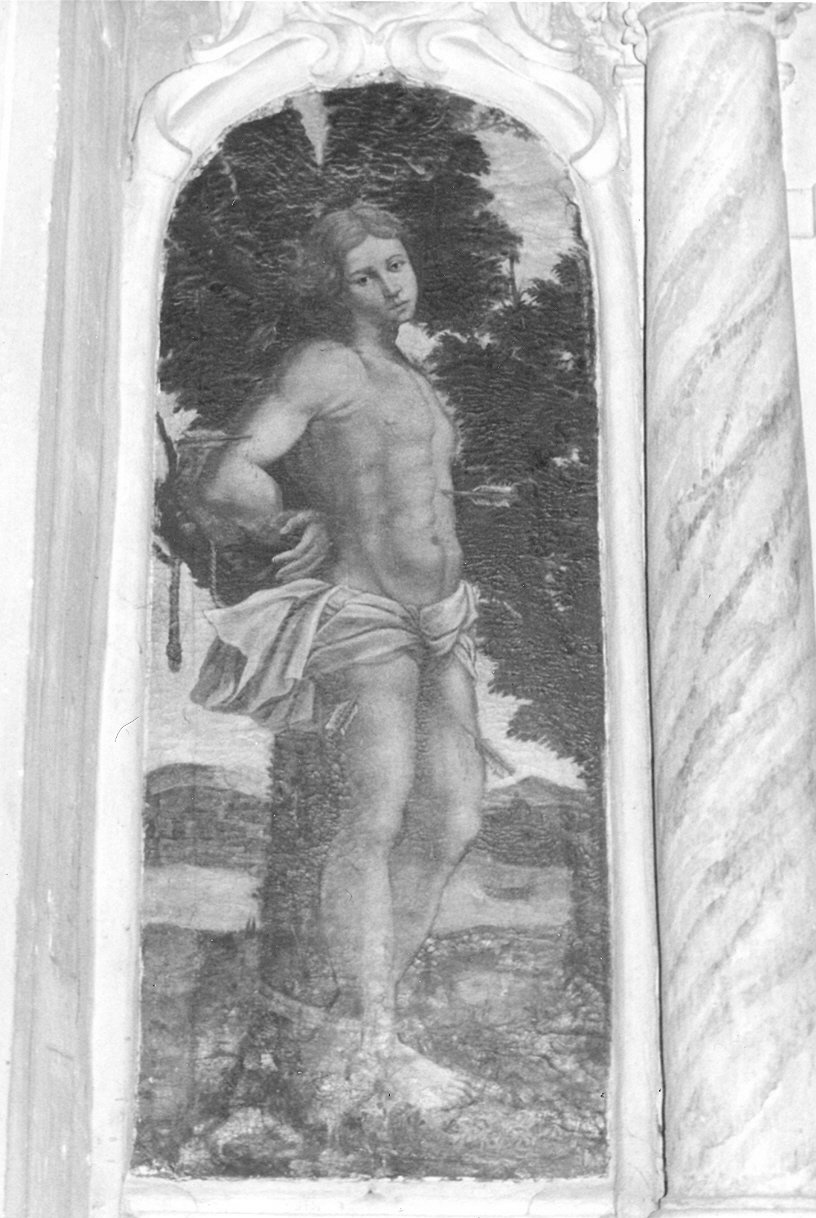 San Sebastiano (dipinto, elemento d'insieme) - ambito Italia centrale (sec. XVIII)