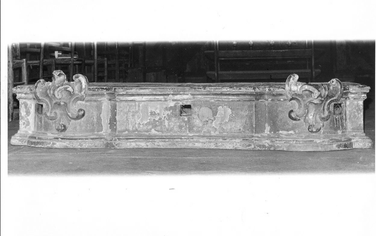 tribuna d'organo, insieme - ambito Italia centrale (fine sec. XVII)