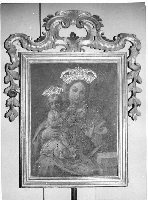 Madonna con Bambino (dipinto, opera isolata) - ambito umbro (sec. XVIII)