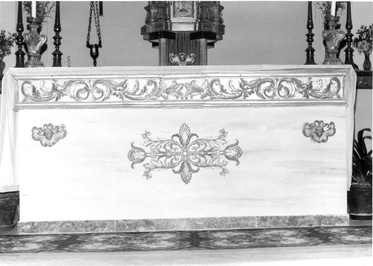 paliotto, opera isolata - bottega Italia centrale (sec. XX)