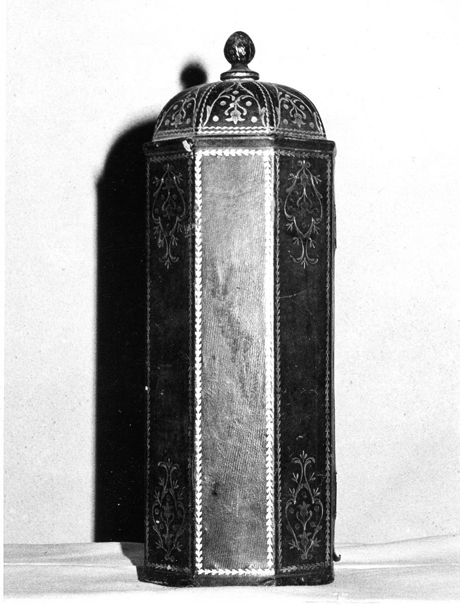 custodia - di pisside, opera isolata - bottega umbra (fine sec. XVIII)