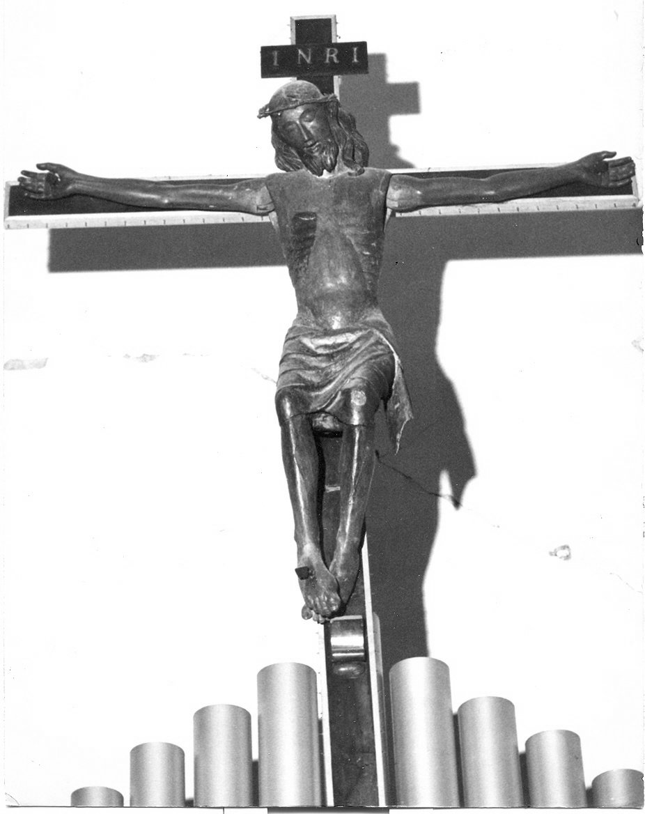 crocifisso, opera isolata - bottega umbra (sec. XVI)