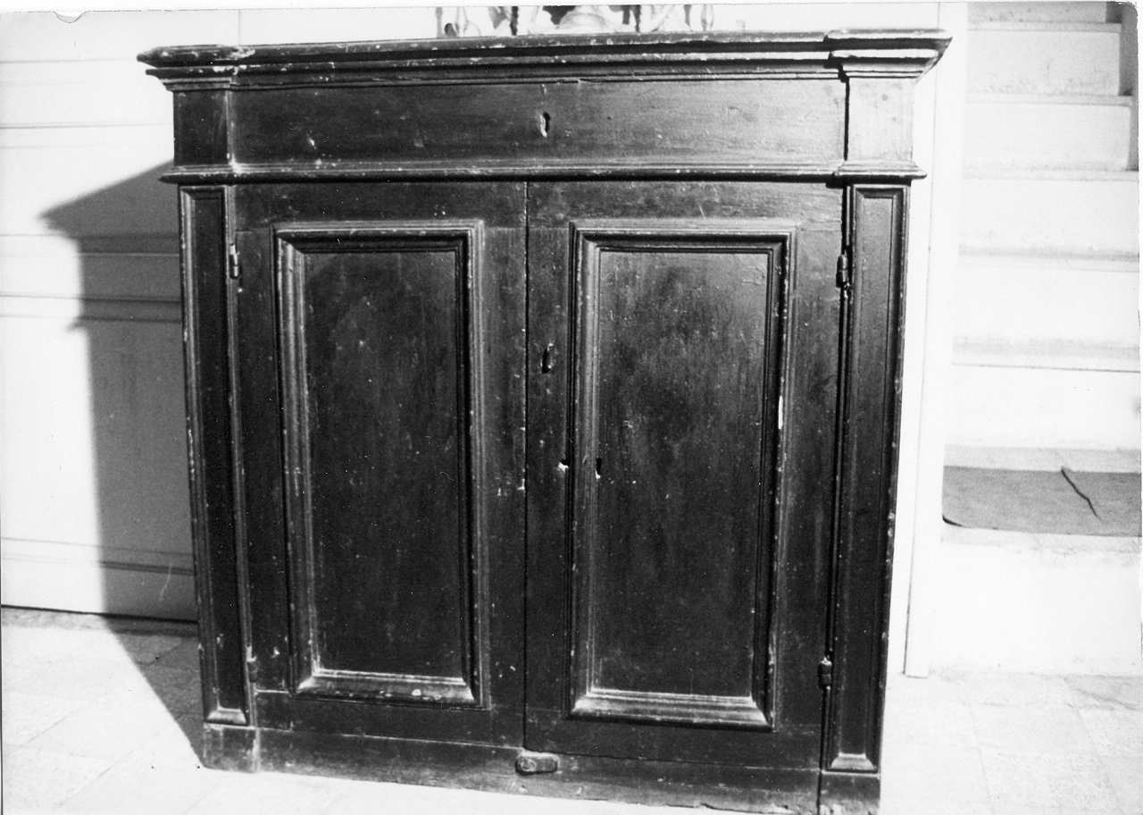 armadietto, opera isolata - bottega umbra (sec. XVII)