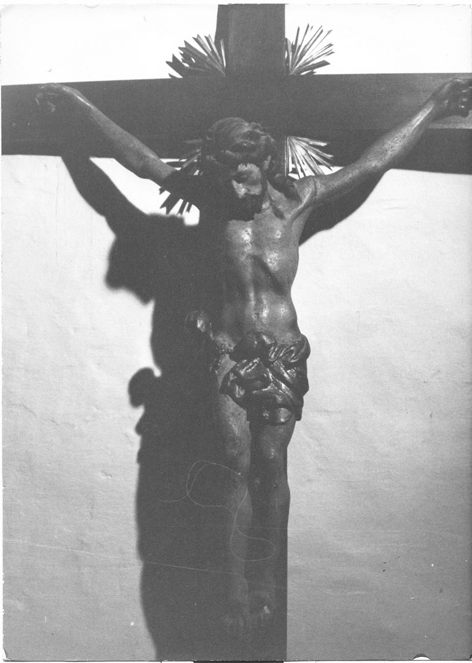 crocifisso, opera isolata - bottega Italia centrale (sec. XVII)