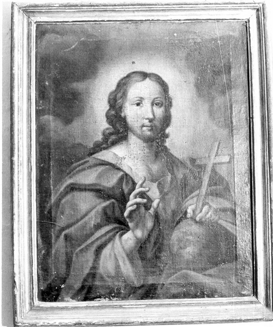 Cristo benedicente (dipinto, opera isolata) - ambito Italia centrale (sec. XVIII)