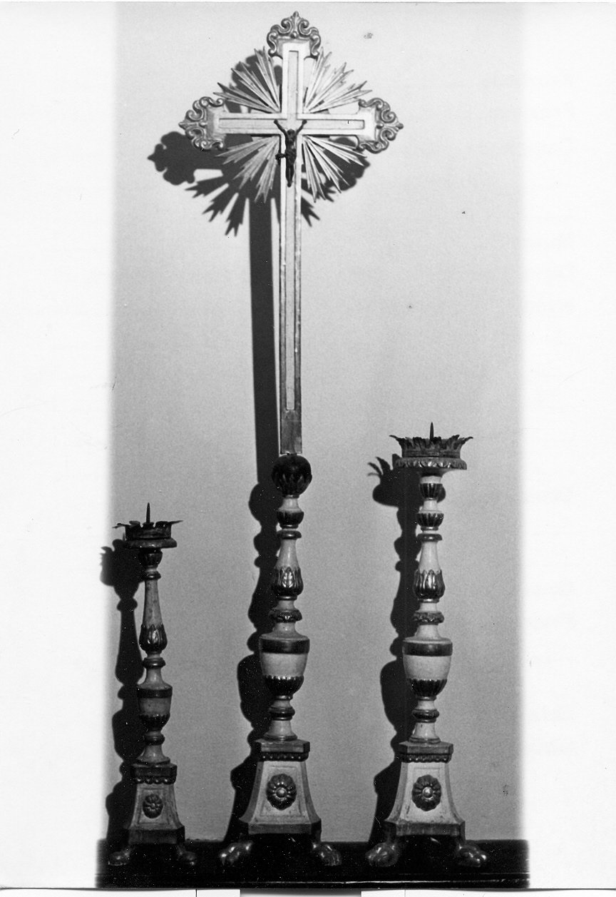 candeliere, serie - bottega Italia centrale (sec. XVIII)