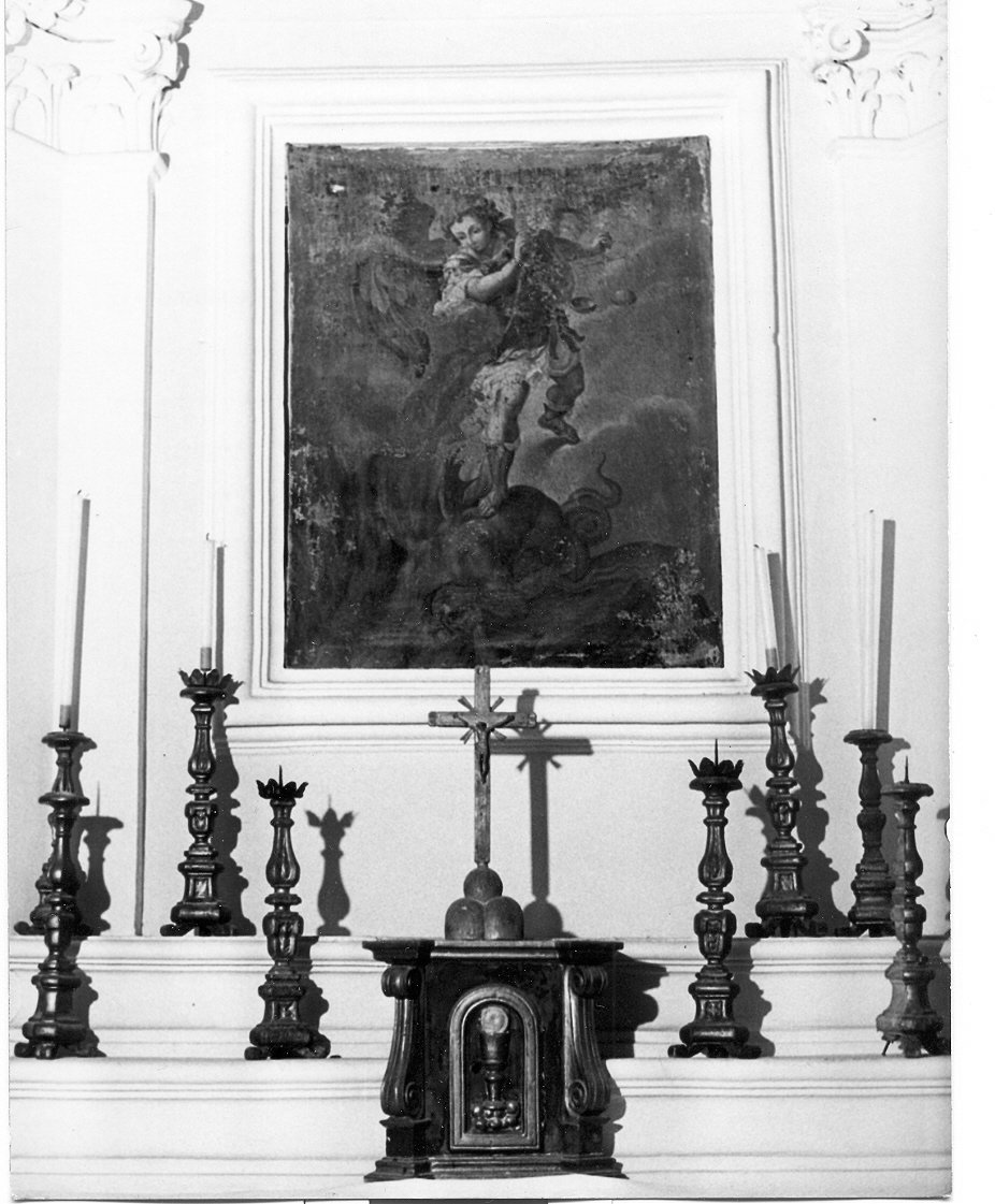 San Michele Arcangelo (dipinto, opera isolata) - ambito Italia centrale (sec. XVIII)