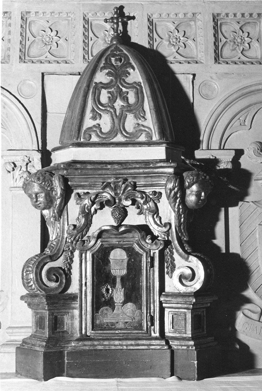tabernacolo, opera isolata - bottega umbra (sec. XVII)