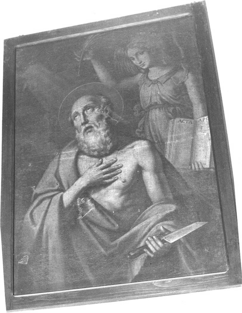 San Bartolomeo (dipinto, opera isolata) - ambito Italia centrale (inizio sec. XVII)