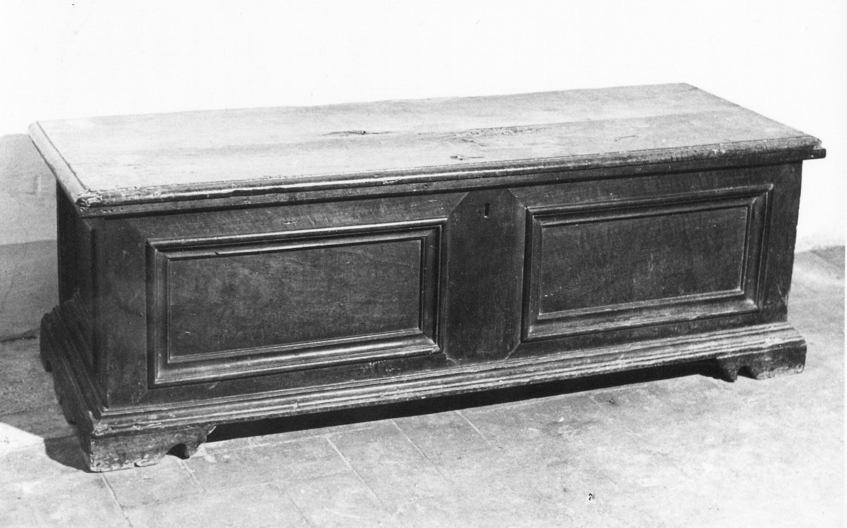 cassapanca, opera isolata - bottega umbra (sec. XVII)