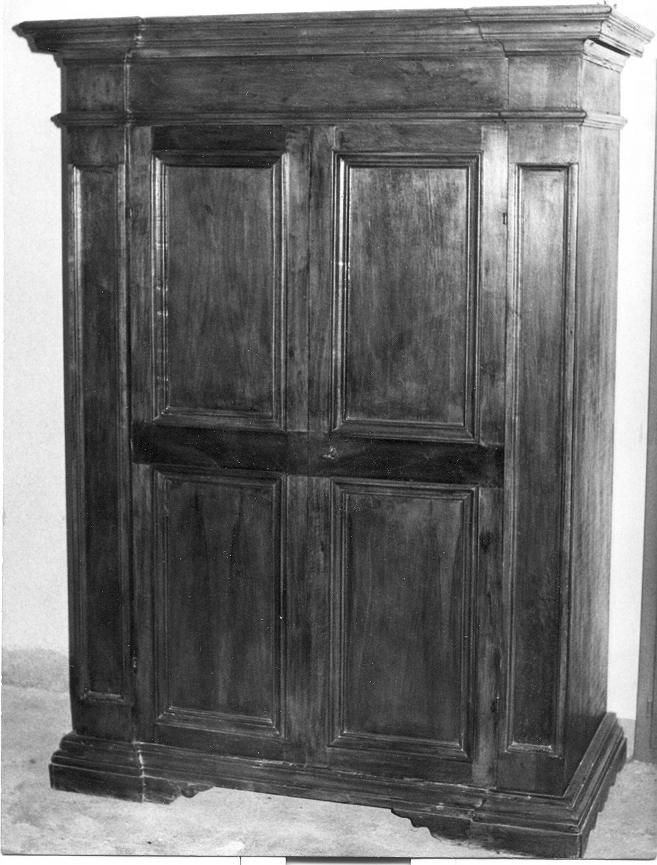 armadio, opera isolata - bottega Italia centrale (sec. XIX)