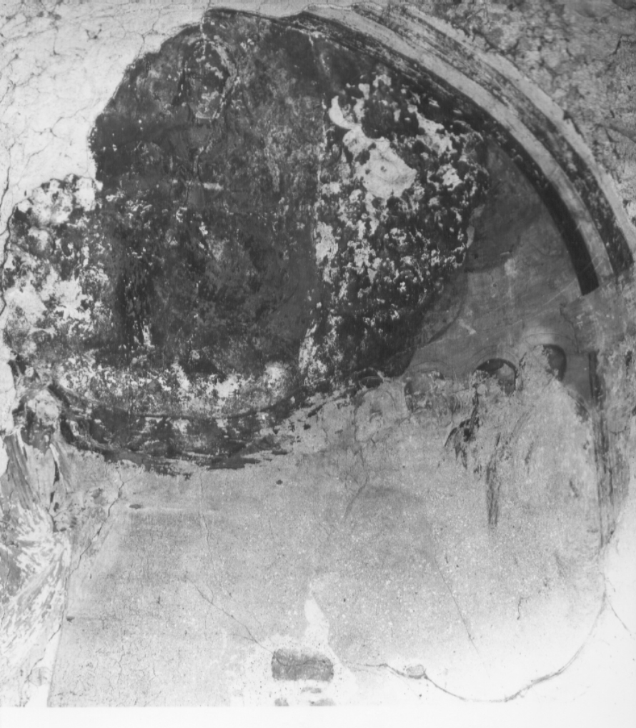 Madonna in gloria tra Santi martiri (dipinto, opera isolata) di Giovanni di Pietro detto Spagna (scuola) (prima metà sec. XVI)