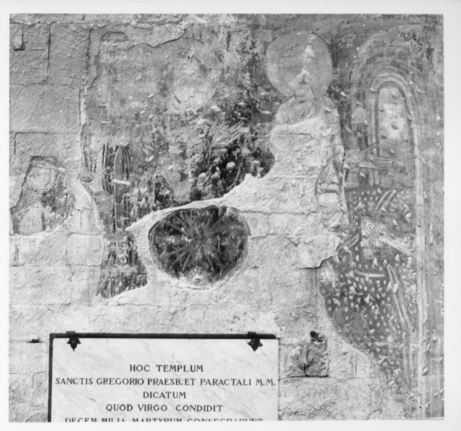 Santi (dipinto, ciclo) - ambito umbro-laziale (metà sec. XII)