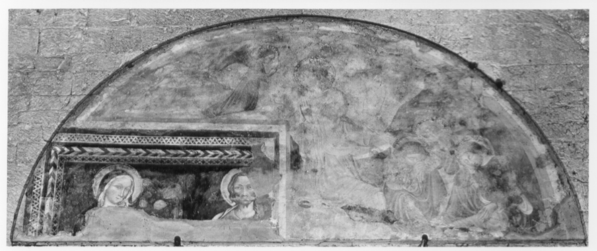 orazione di Cristo nell'orto di Getsemani (dipinto, frammento) - ambito umbro (ultimo quarto sec. XV)