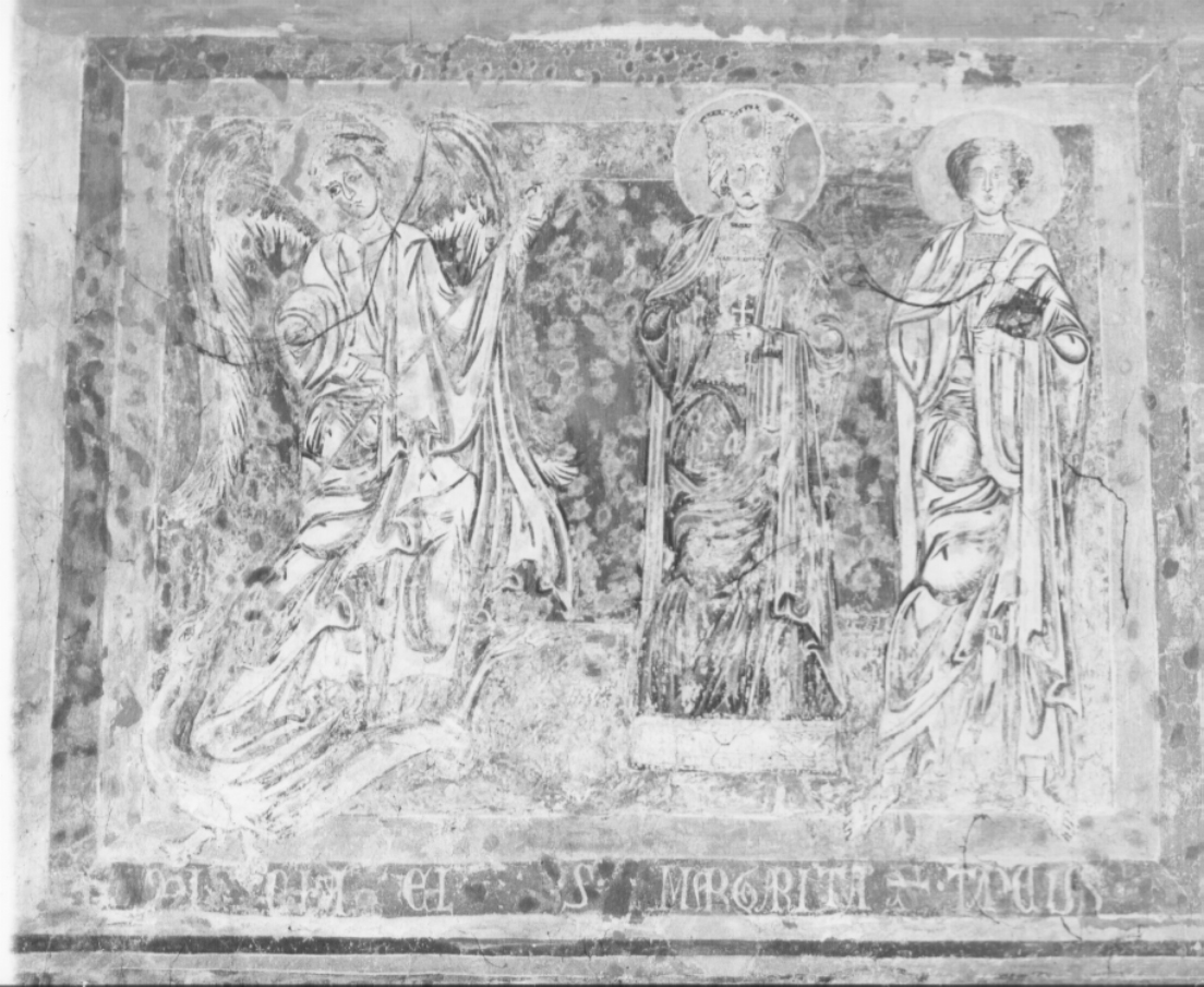 Santi (dipinto, complesso decorativo) - ambito umbro (prima metà sec. XIII)