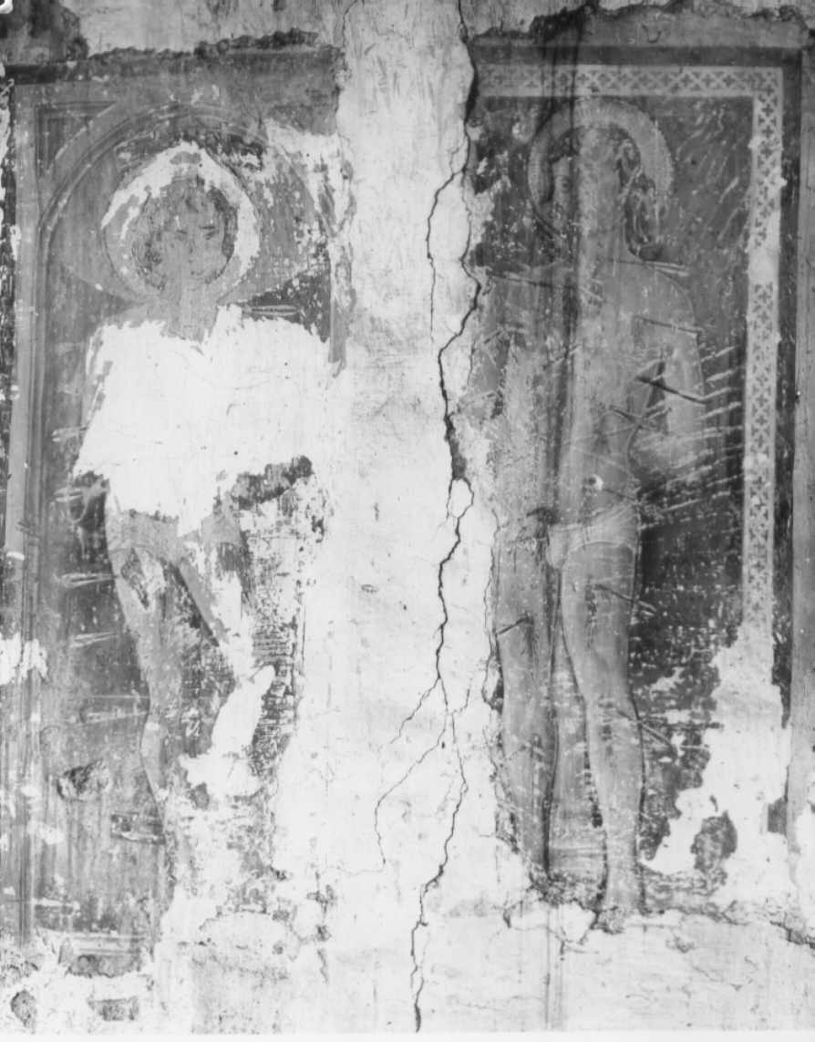 San Sebastiano (dipinto, coppia) - ambito umbro (seconda metà sec. XV)