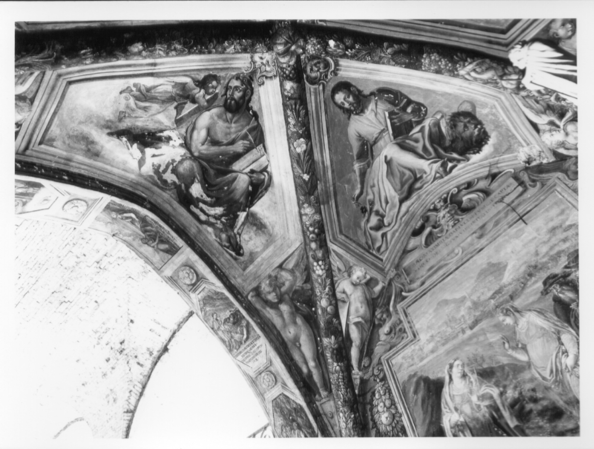 quattro evangelisti (dipinto, ciclo) - ambito umbro (fine sec. XVI)