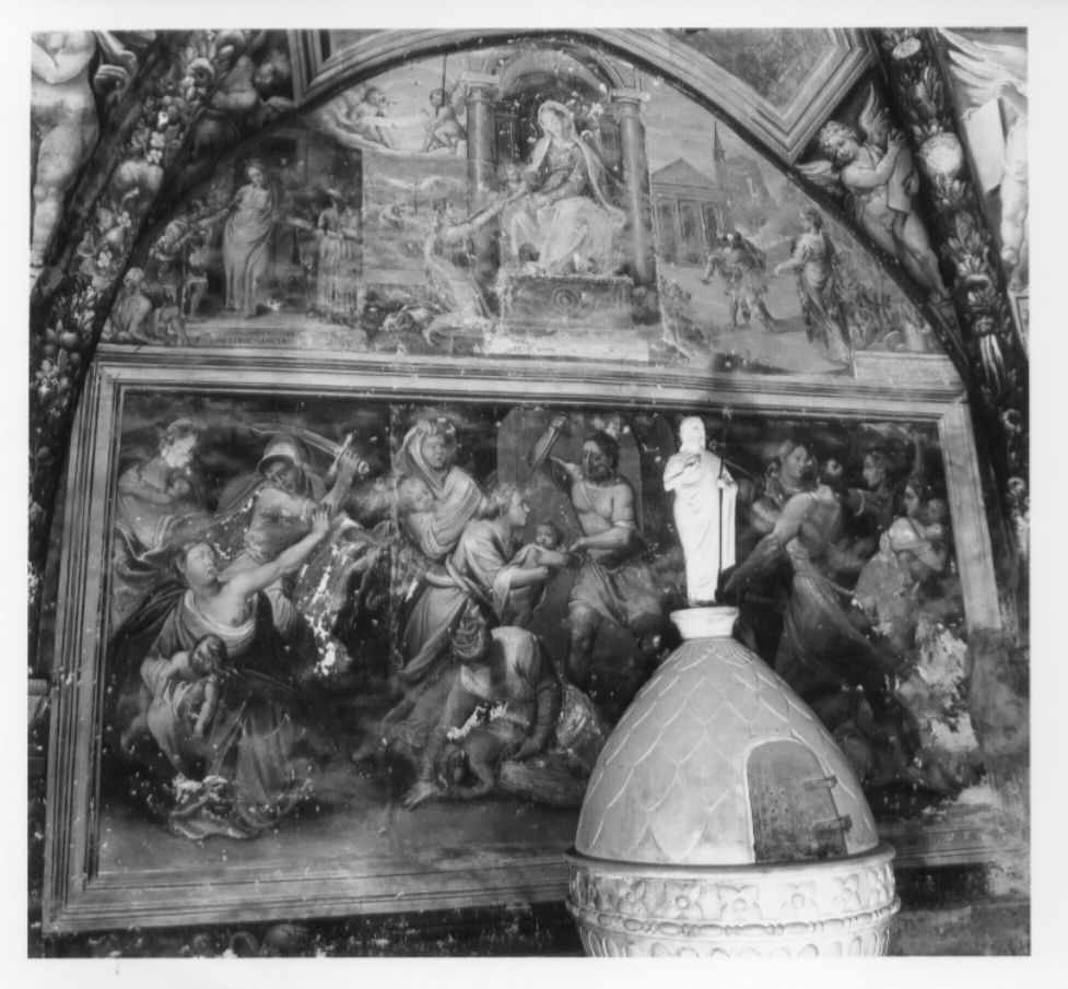 strage degli innocenti (dipinto, ciclo) - ambito umbro (fine sec. XVI)
