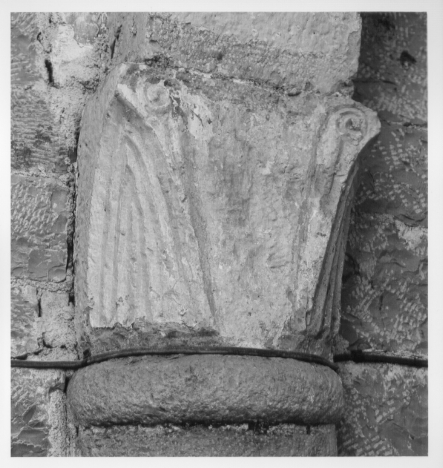 semicapitello, insieme - bottega Italia centrale (fine/inizio secc. VII/ VIII)