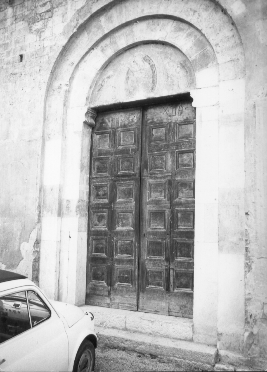 portale - ad arco, opera isolata - bottega Italia centrale (sec. XV)